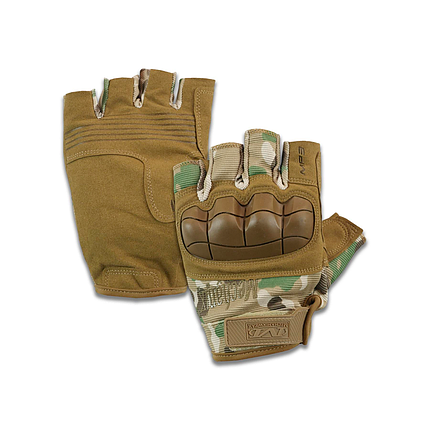Рукавиці тактичні безпалі Mechanix Multicam, фото 1