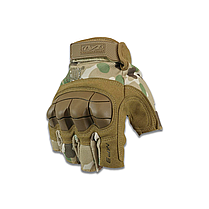 Рукавиці тактичні безпалі Mechanix Multicam, фото 3