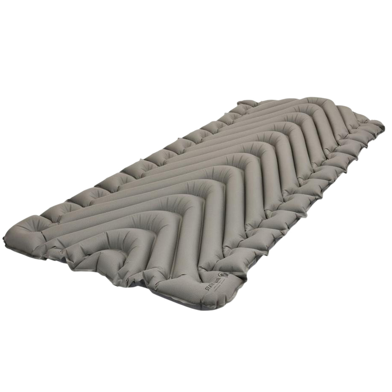 Спальний Надувний Килим (Каремат) Klymit Static V Luxe sl Stone Grey Сірий