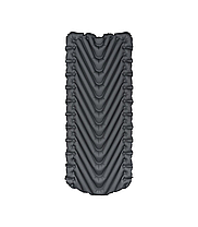 Спальний Надувний Килим (Каремат) Klymit Static V Luxe sl Stone Grey Сірий, фото 4