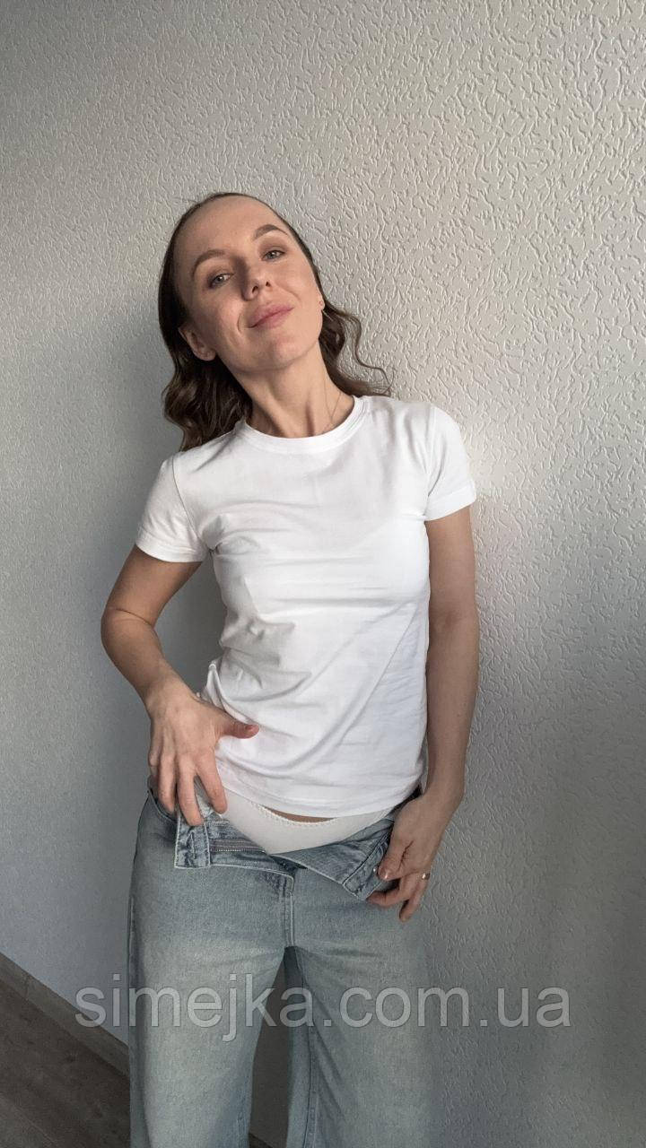 Футболка Slim однотонна, фото 1