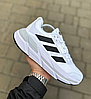 Чоловічі кросівки Adidas Adistar White blue на літо Адідас білі з блакитним яскраві сітка текстиль дихаючі легкі для чоловіків, фото 10