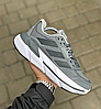 Чоловічі кросівки Adidas Adistar White blue на літо Адідас білі з блакитним яскраві сітка текстиль дихаючі легкі для чоловіків, фото 8