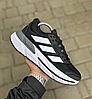 Чоловічі кросівки Adidas Adistar White blue на літо Адідас білі з блакитним яскраві сітка текстиль дихаючі легкі для чоловіків, фото 11