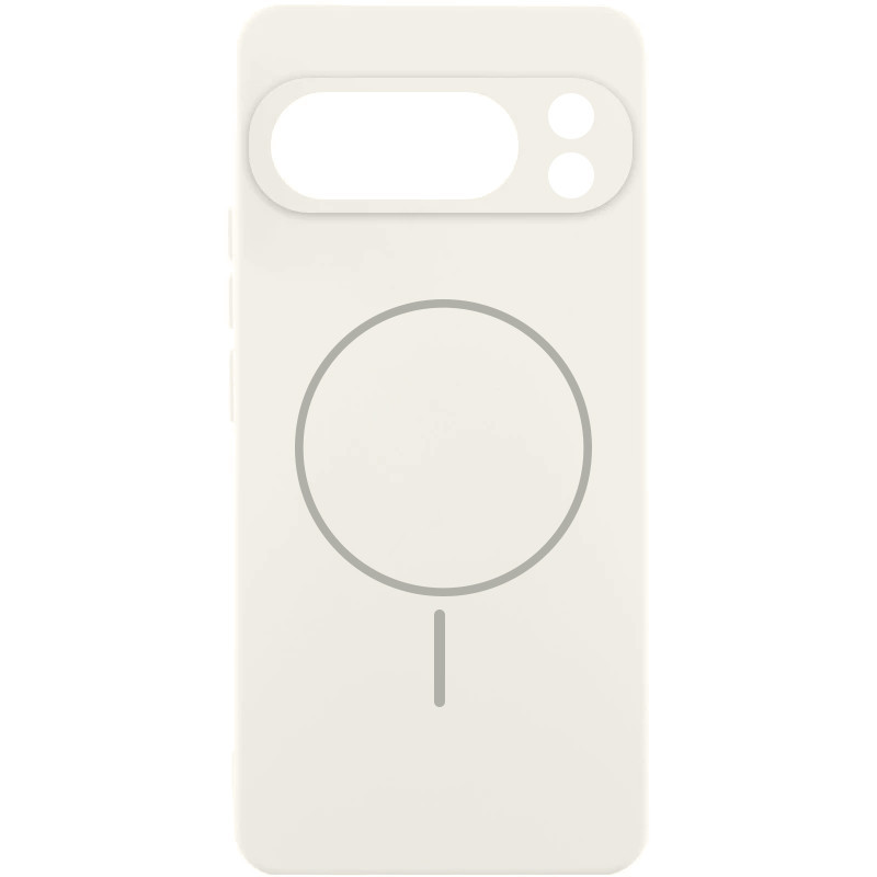 Чохол Lakshmi Full Camera (AA) with MagFit для Google Pixel 9 Pro XL | Мікрофібра Білий / White, фото 1