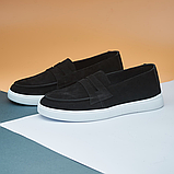 Чоловічі люксові лофери для шанувальників стилю замш, фото 2