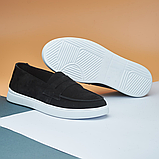 Чоловічі люксові лофери для шанувальників стилю замш, фото 3