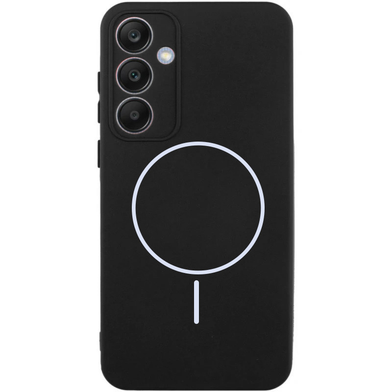 Чохол Lakshmi Full Camera (AA) with MagFit для Samsung Galaxy S25 | Мікрофібра Чорний / Black, фото 1