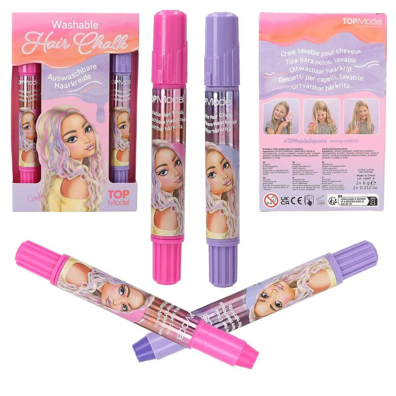 Top model набір крейд для волосся BEAUTY and ME Hair Chalk 12697