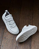 Чоловіче люксове брендове шкіряне взуття білого кольору Edge, фото 6