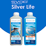 Срібний бактерицидний комплекс для басейну 2x1000 мл SVOD Silver Life дезінфекції води від бактерій, фото 2