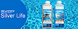 Срібний бактерицидний комплекс для басейну 2x1000 мл SVOD Silver Life дезінфекції води від бактерій, фото 5