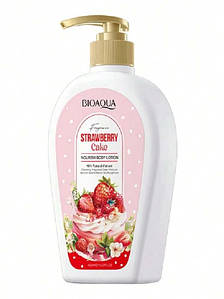 Лосьйон для тіла Bioaqua з екстрактом полуниці, 400ml