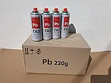 Газовий балон цанговий 220 г — універсальне джерело енергії для плиток, пальників і обігрівачів, фото 4