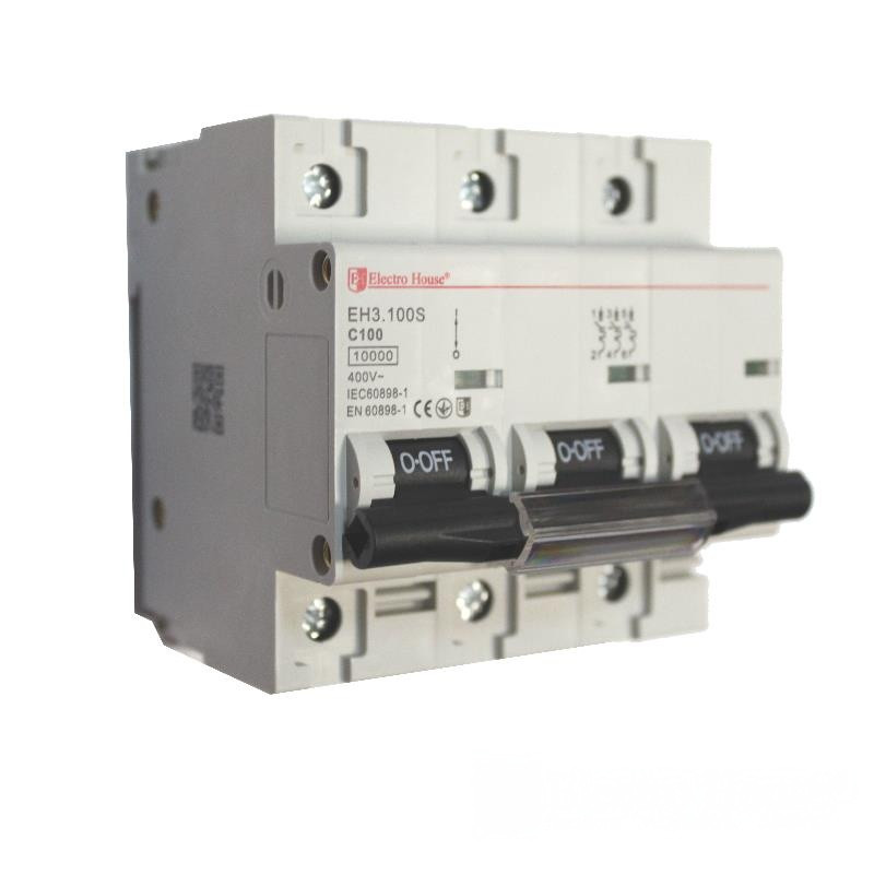 Автоматичний вимикач 3  п. 100 A  Силовий, фото 1