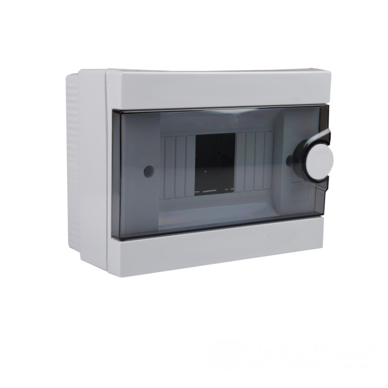 Бокс пластиковий модульний для зовнішньої установки на 2-6  модулів IP20, фото 1