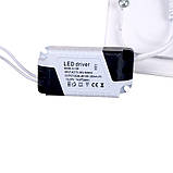 LED панель Квадратна 4100К 170х170 мм роб. 150х150 12 Вт 1080 Лм, фото 5