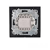 Вимикач потрійний Графіт, фото 2