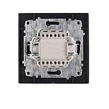 Вимикач прохідний Графіт, фото 2