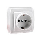 Розетка із заземленням 16 А Acura, фото 2