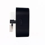 Розетка трекова подвійна USB Pandora Black (Чорний) 2,4 А, фото 3