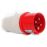 Виделка силова 4x16/3P+PE/16 А/380 — 415 В /IP44, фото 2