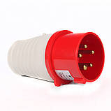 Вилка силова 5x16/3P+PE+N /16 А /380 – 415 В /IP44, фото 2