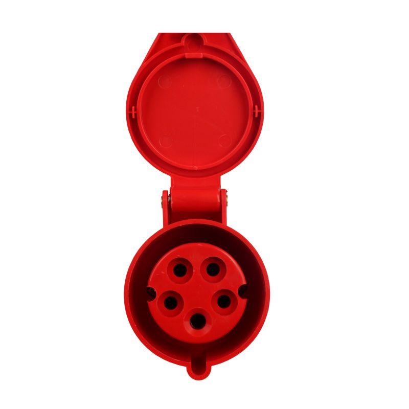 Силовий штепсельний роз'єм 5х32 (переносний)/3P+PE+N /32 A /380 – 415 В /IP44, фото 1