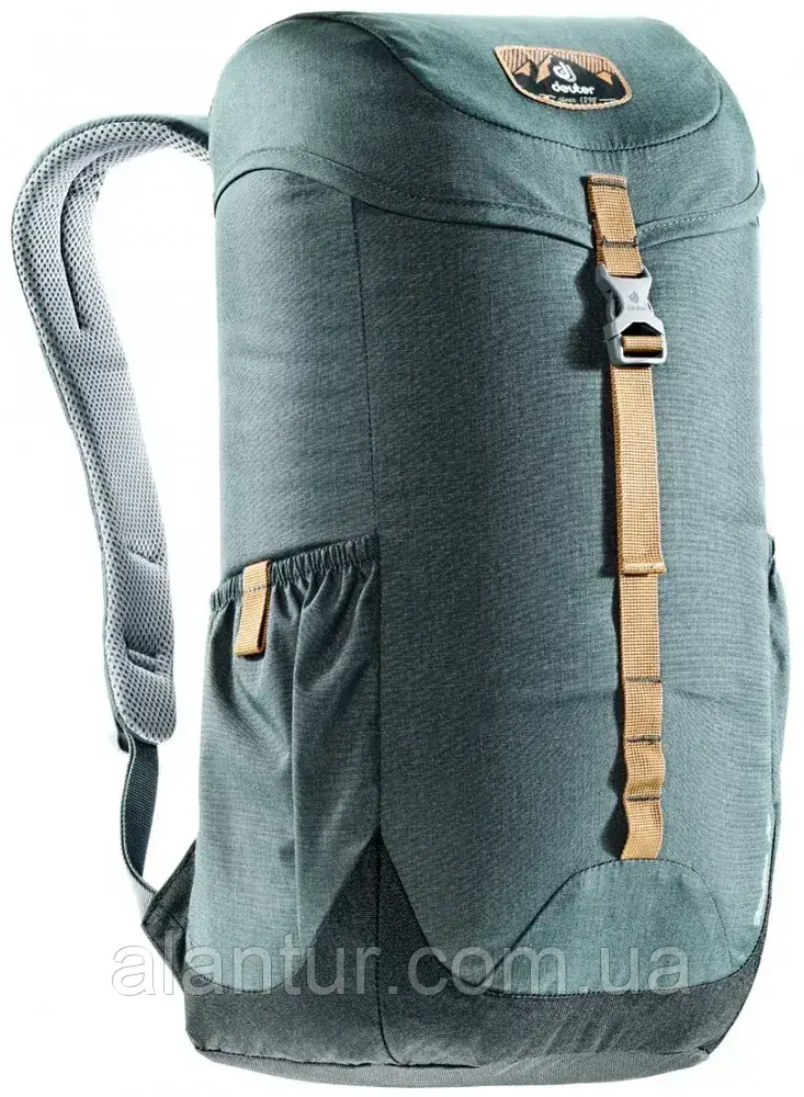Міський рюкзак DEUTER Walker 16, антрацит, ортопедична спинка, 16 л, фото 1