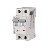 Автоматичний вимикач 2-полюсний HL-C25/2 4,5 кА 25А Eaton Moeller