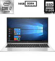Ноутбук HP EliteBook 850 G7/15.6” IPS 1920x1080/Core i7-10610U 1.80GHz/16GB DDR4/SSD 512GB/Intel UHD Graphics Камера Б/В