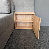 Диван-ліжко трансформер в тканині з тумбами, фото 10