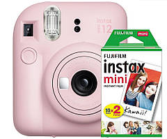 Камера миттєвого друку Fujifilm Instax Mini 12 Blossom Pink + плівка 10 шт