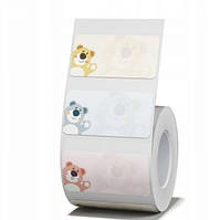 НДІМБОТ Етикетки-наклейки 40*20мм ВЕДМЕДИКИ 320 шт