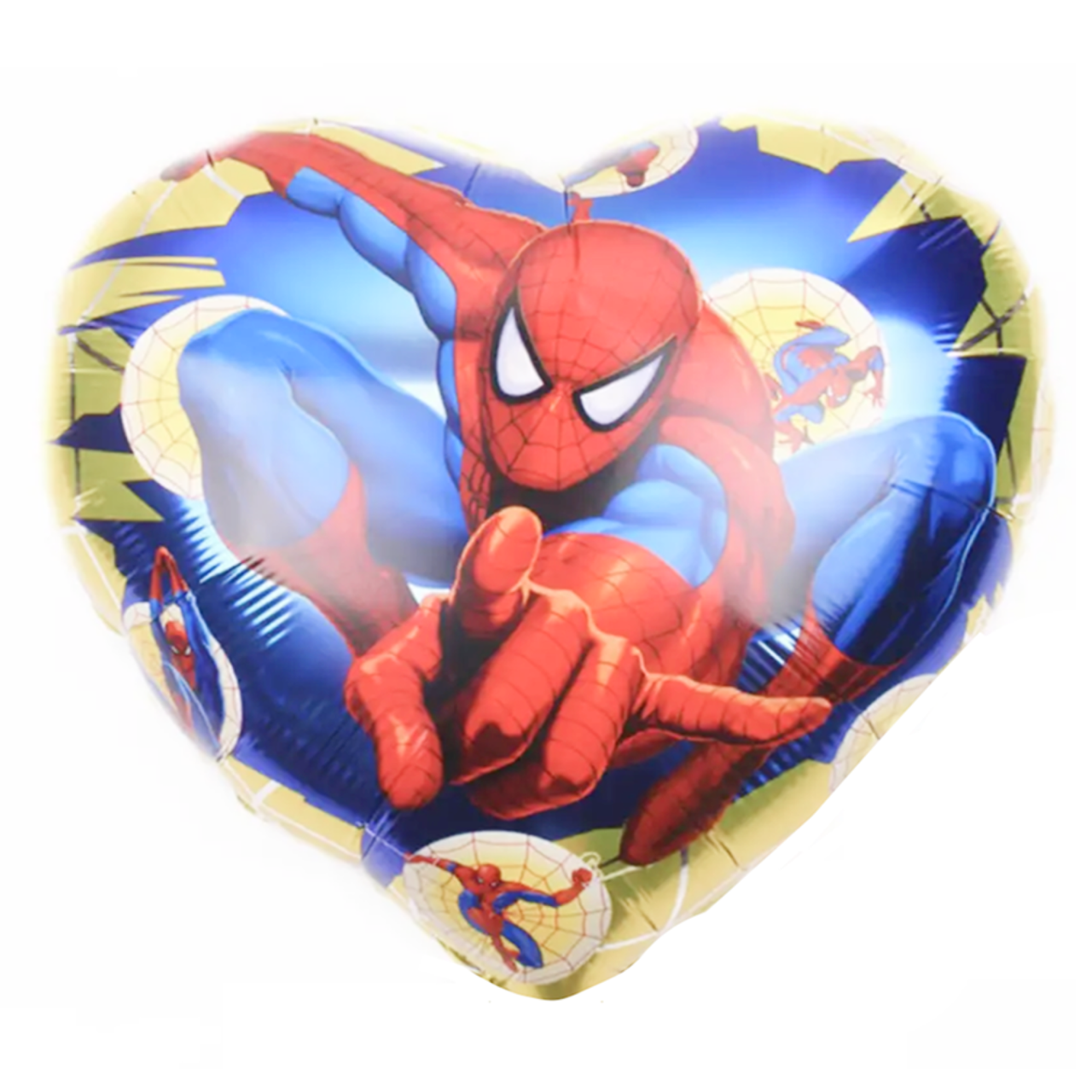 Р020 Серце 18" КИТАЙ-КТ Людина павук на блакитному