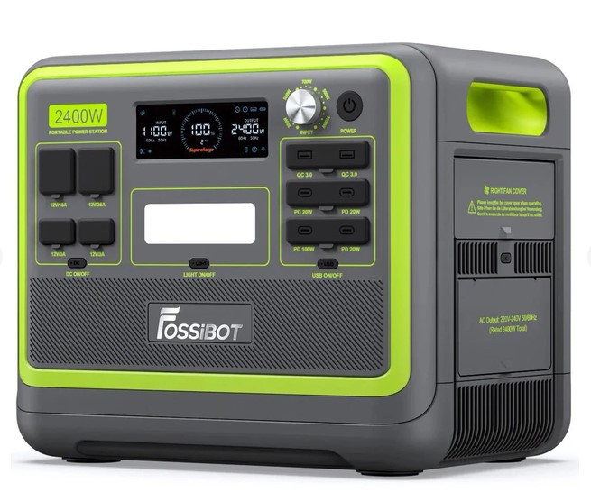 Зарядна станція Fossibot F2400 green, фото 1