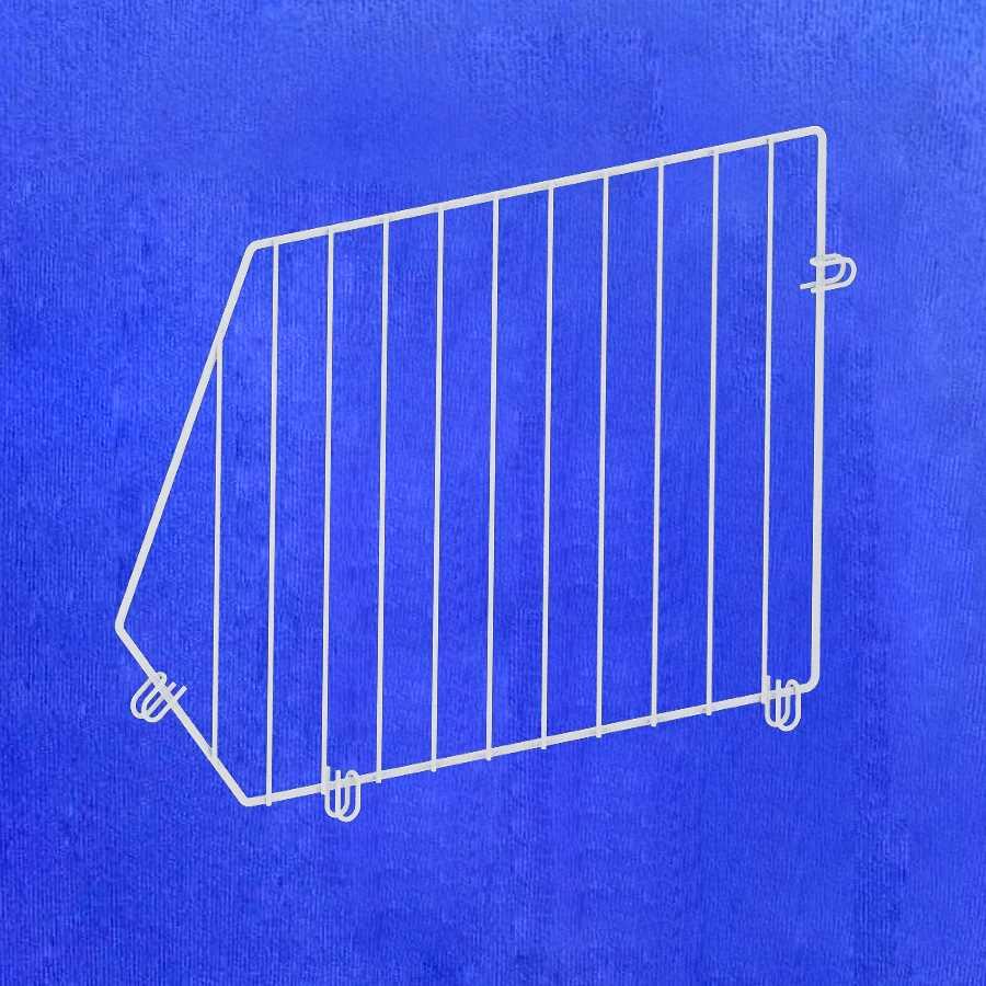 Перегородка в сітчастий кошик Хлібна 400х275 мм