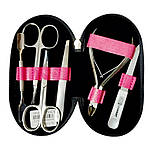 Манікюрний набір KDS 04-7104 рожевий (6 предметів)