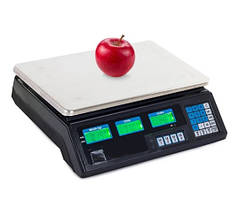 Ваги електричні торговельні MasterBerg МТ-208B з лічильником ціни до 50 кг.