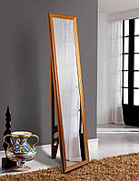Дзеркало підлогове в золотій рамі 1650х400 мм