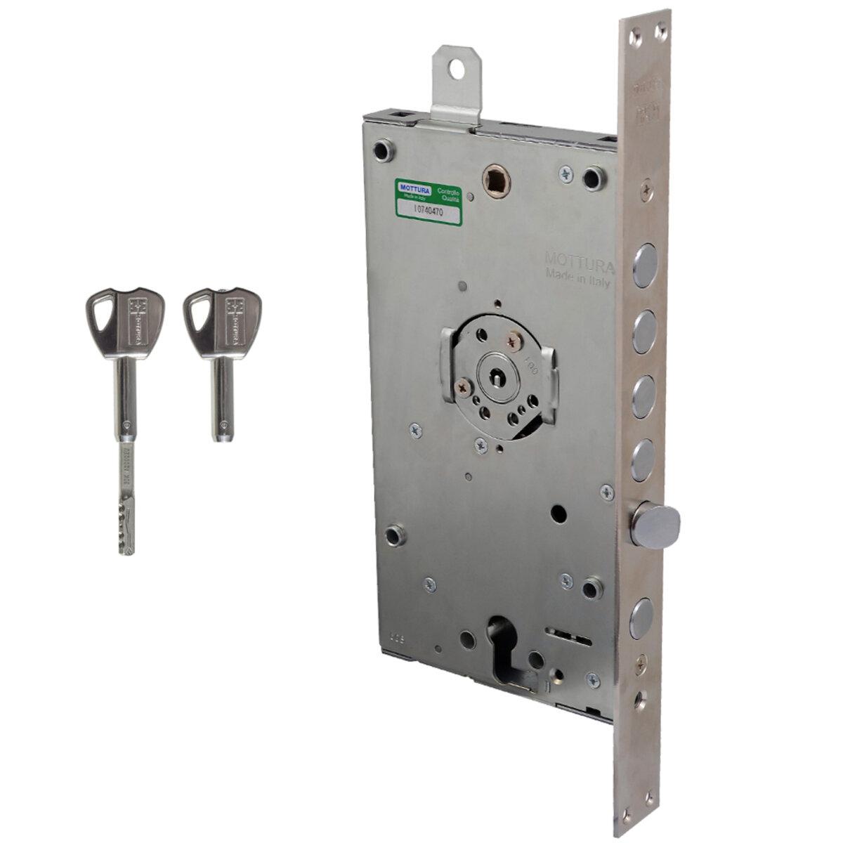 Замок врезной двухсистемный Mottura 3D KEY 3D.787 купить по