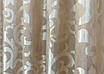 Комплект штор (2шт. 1х2,7м.) жакард, колекція "Вензель". Колір бежевий. Код 416ш 31-035, фото 7
