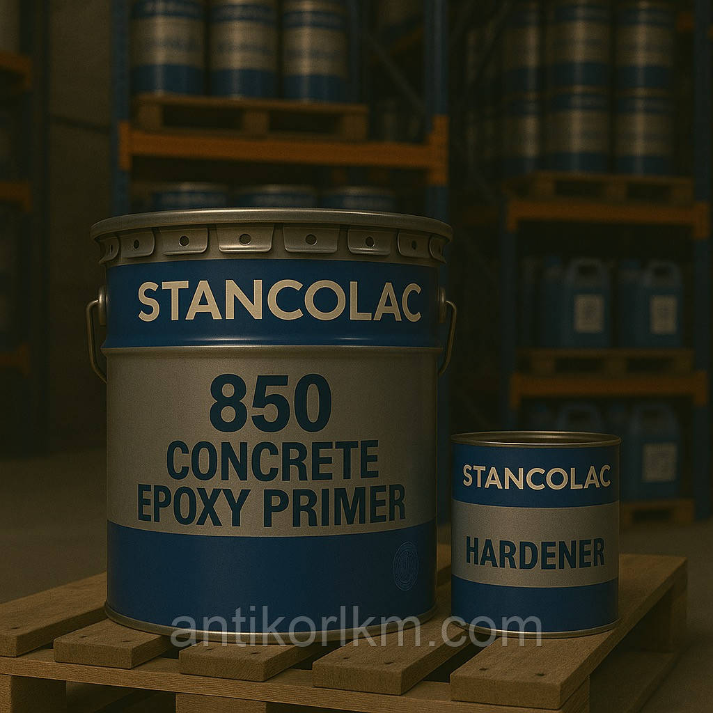 Грунтівка Епоксидна Двокомпонентна для Бетона 850 EPOXY PRIMER STANCOLAC, 10Л + 5Л