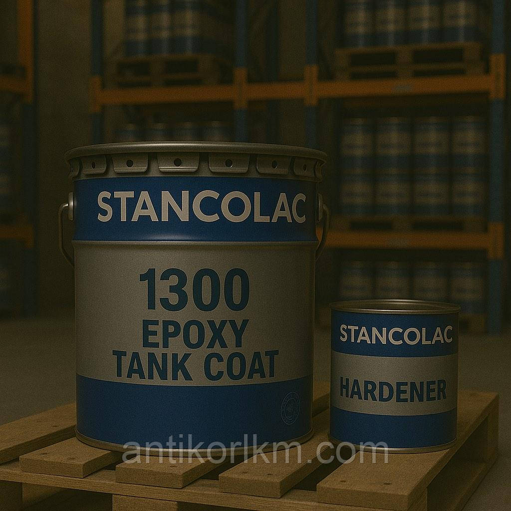 Епоксидно-Фенольна Двокомпонентна Фарба 1300 EPOXY TANK STANCOLAC, 9КГ/10КГ + 2КГ