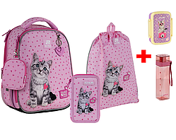 Шкільний набір Kite Education Studio Pets SET_SP25-555S-1 (рюкзак, пенал, сумка)