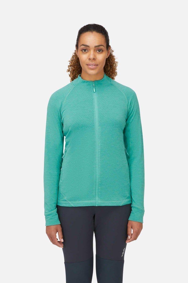 Кофта жіноча Rab Nexus Jacket Wmns, Glacier Blue, 12 (QFF-73-GLB-12)