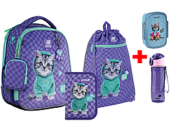 Шкільний набір Kite Education Studio Pets SET_SP25-555S-2 (рюкзак, пенал, сумка)