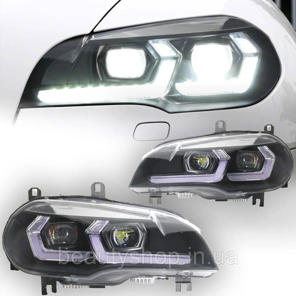 Світлодіодні передні фари для BMW X5 E70 (2007–2013)