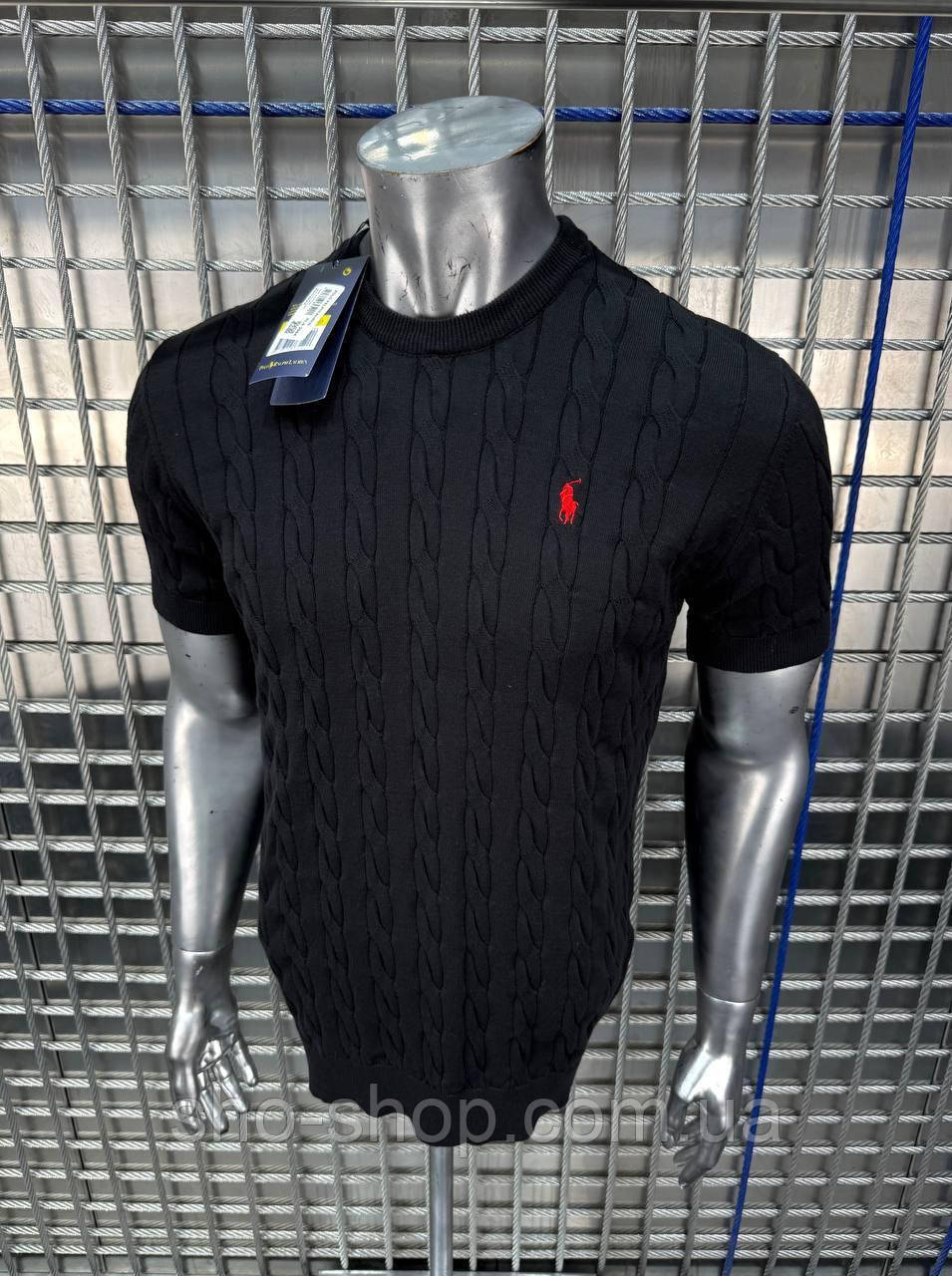 Чоловіча футболка Polo мужская футболка Футболка в'язка POLO LUX TShPLRn021 Турция, фото 1