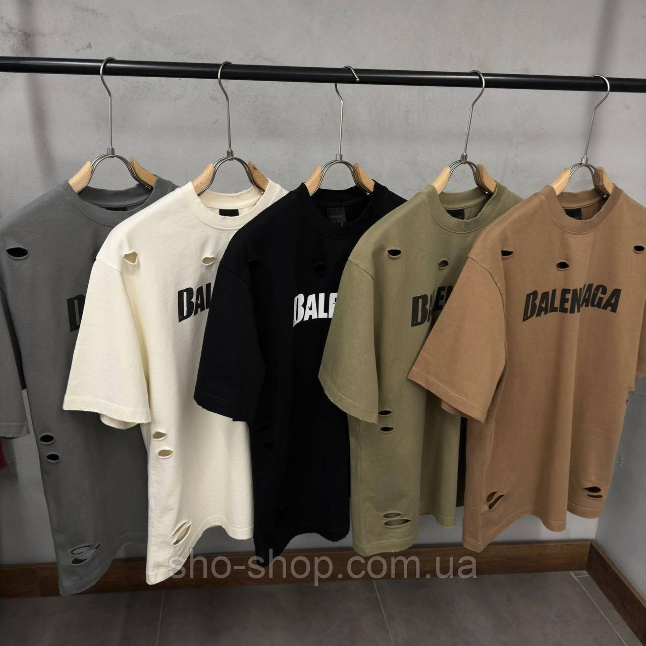 Чоловича футболка Balenciaga чоловіча футболка Футболка BALENCIAGA LUX TShBGn022 Туреччина, фото 1